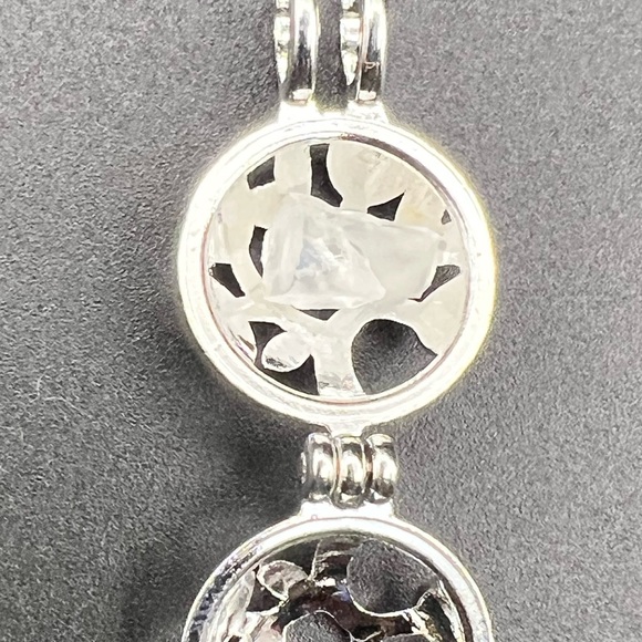 Tree of Life Phenakite /Phenacite locket - Picture 9 of 14